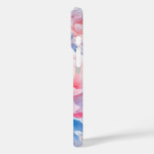 ブルーミング抽象芸術水彩牡丹 Case-Mate iPhoneケース (裏面 / 左)