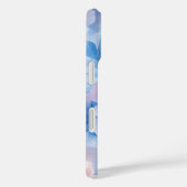 ブルーミング抽象芸術水彩牡丹 Case-Mate iPhoneケース (裏面 / 右)