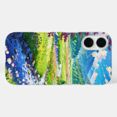 ブルーミング春バレー Case-Mate iPhoneケース (裏面 (横))