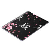 ブルーミング桜by Natasha Us ノートブック (左側)