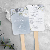 ブルーミング植物性ほこりっぽいブルーフローラプログラム ハンドファン