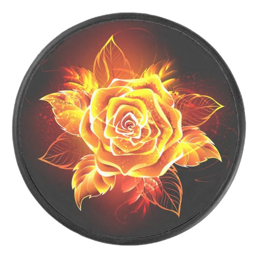 ブルーミング火災バラ アイスホッケーパック (正面)