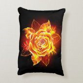 ブルーミング火災バラ アクセントクッション (裏面(縦))