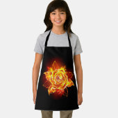 ブルーミング火災バラ エプロン (インサイチュ)