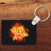 ブルーミング火災バラ キーホルダー (正面)