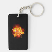 ブルーミング火災バラ キーホルダー (裏面)