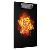 ブルーミング火災バラ クリップボード (右)