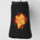 ブルーミング火災バラ ゴルフヘッドカバー (回転90)