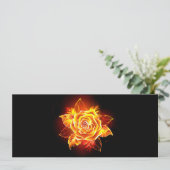 ブルーミング火災バラ シーズンカード (スタンド正面)