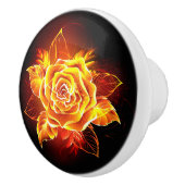 ブルーミング火災バラ セラミックノブ (右)