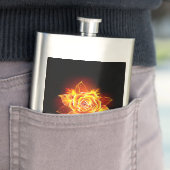 ブルーミング火災バラ フラスク (インサイチュ)