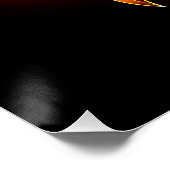 ブルーミング火災バラ ポスター (コーナー)