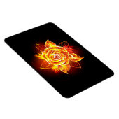 ブルーミング火災バラ マグネット (右側)