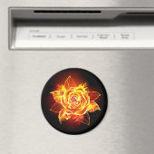 ブルーミング火災バラ マグネット (インサイチュ (食洗機))