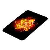 ブルーミング火災バラ マグネット (左側)