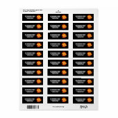 ブルーミング火災バラ ラベル (フルシート)