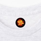 ブルーミング火災バラ ラベル (貼付)