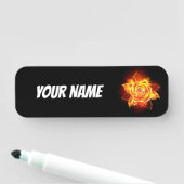 ブルーミング火災バラ 名札 (インサイチュ)