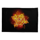 ブルーミング火災バラ 枕カバー (裏面)