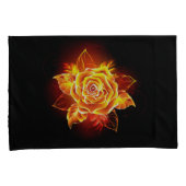 ブルーミング火災バラ 枕カバー (正面右)