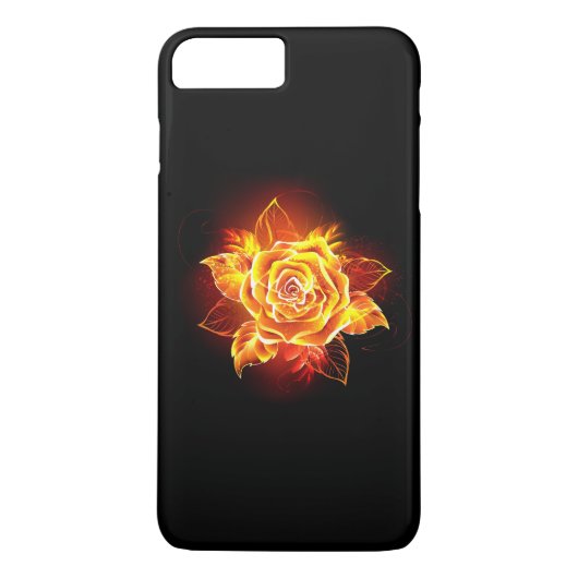 ブルーミング火災バラ Case-Mate iPhoneケース (裏面)