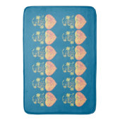 ブルーミング熱 バスマット (正面縦)