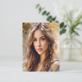 ブルーミング美しいはがき ポストカード (スタンド正面)