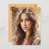 ブルーミング美しいはがき ポストカード (正面/裏面)