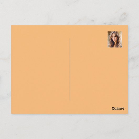 ブルーミング美しいはがき ポストカード (裏面)