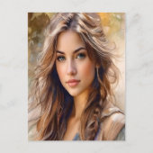 ブルーミング美しいはがき ポストカード (正面)