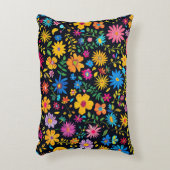 ブルーミング美しいデザインアクセント枕 アクセントクッション (正面(垂直))