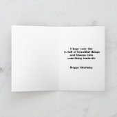 ブルーミング誕生日カード カード (内部)