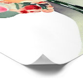 ブルーミング調和、付き添い人ブーケ(B) ポスター (角)