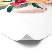 ブルーミング調和、付き添い人ブーケ(D) ポスター (角)