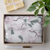 ブルーミング赤面マグノリアブランチ 薄葉紙 (ギフト)