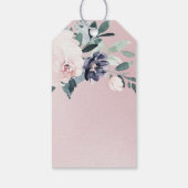 ブルーミング赤面結婚フローラ感謝していのあなた ギフトタグ (裏面)