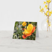 ブルーミング金ゴールド.. カード (黄色い花)