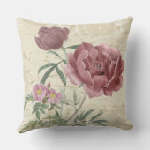 「ブルーミング・エレガンスフローラ枕」 クッション (裏面)