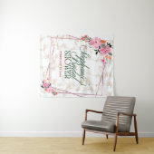 「ブルーミング・エレガンス：フローラ・ファンタジー・タペストリー」 タペストリー (インサイチュ(横))