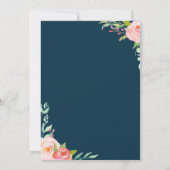 ブルーミング ボタニカルズ | 結婚式招待状 招待状 (裏面)