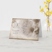 ブルーミング・ロマンス カード (黄色い花)