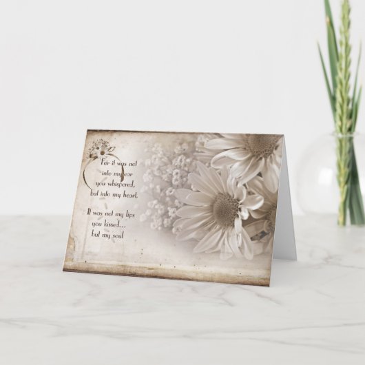 ブルーミング・ロマンス カード (正面)