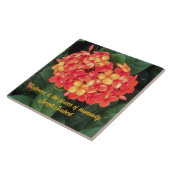 ブルーミングIxoraセラミックタイル タイル (側面)