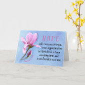 ブルーミングTシャツ カード (黄色い花)