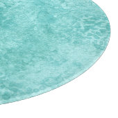 ブルーミントシーグリーンテクスチャ カッティングボード (角)