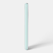 ブルーミント ストライプ ビンテージ 小文字 モノグラム SAMSUNG GALAXYケース (左側面)