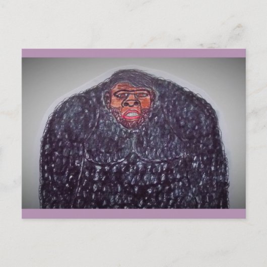 ブルーミー前面バストビュー ポストカード (正面)