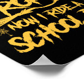 ブルームがスクールバスドライバーのハロウィンに乗り遅れた ポスター (角)