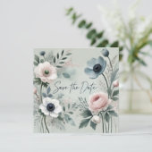 ブルームの青い花を保存する日 招待状 (スタンド正面)