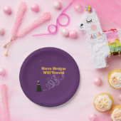 ブルームウィズハロウィーン紙プレート ペーパープレート (パーティー)